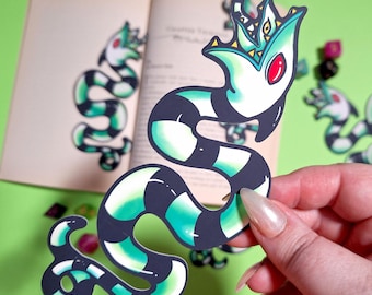 Beetlejuice Sandworm Matte Bookmark | Page Clip Spooky Bookmark
