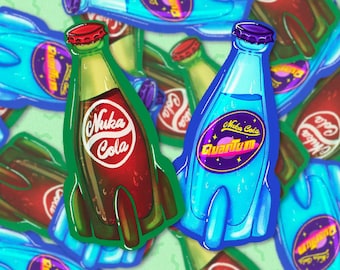 Video Game Cola Ice-cold Bottle Vinyl Stickers | Gamer Decoration