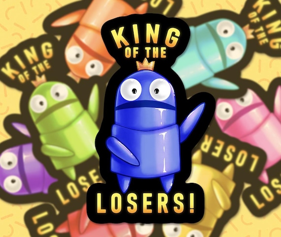 Repo Horror Game Sticker: King of the Losers Glossy Vinyl, Customizable