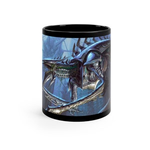 MTG inspired Jin Gitaxias, Core Augur - 11oz Black Mug