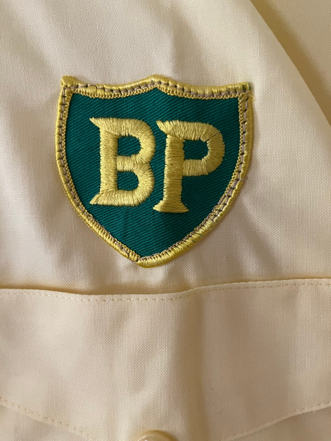 BP Vintage Gas Station Work Shirt - Etsy