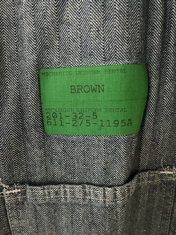 Vintage Coverall Chore Jacket USA Made Gem