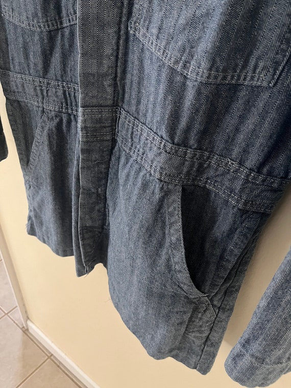 Vintage Coverall Chore Jacket USA Made Gem