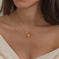 Custom Heart Pendant - Memorial Ash Urn Necklace, Personalized Cremation Jewelry