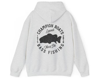 Champion Boats Hoodie | Legends Never Die Custom Design | Champion Boats Apparel