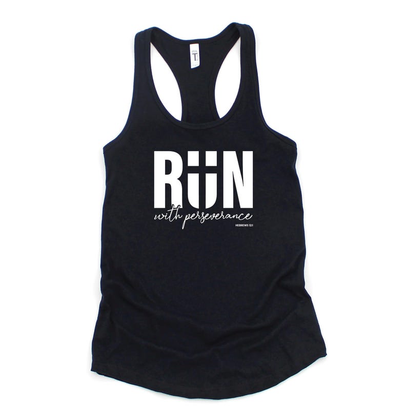 Christian Running Tank Top for Women, Christian Workout Tank Top image 2
