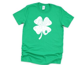 Shamrock Kettlebell St. Patricks Day Workout Shirt | St. Paddy's Day Workout Shirt