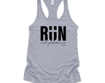 Christian Running Tank Top for Women, Christian Workout Tank Top