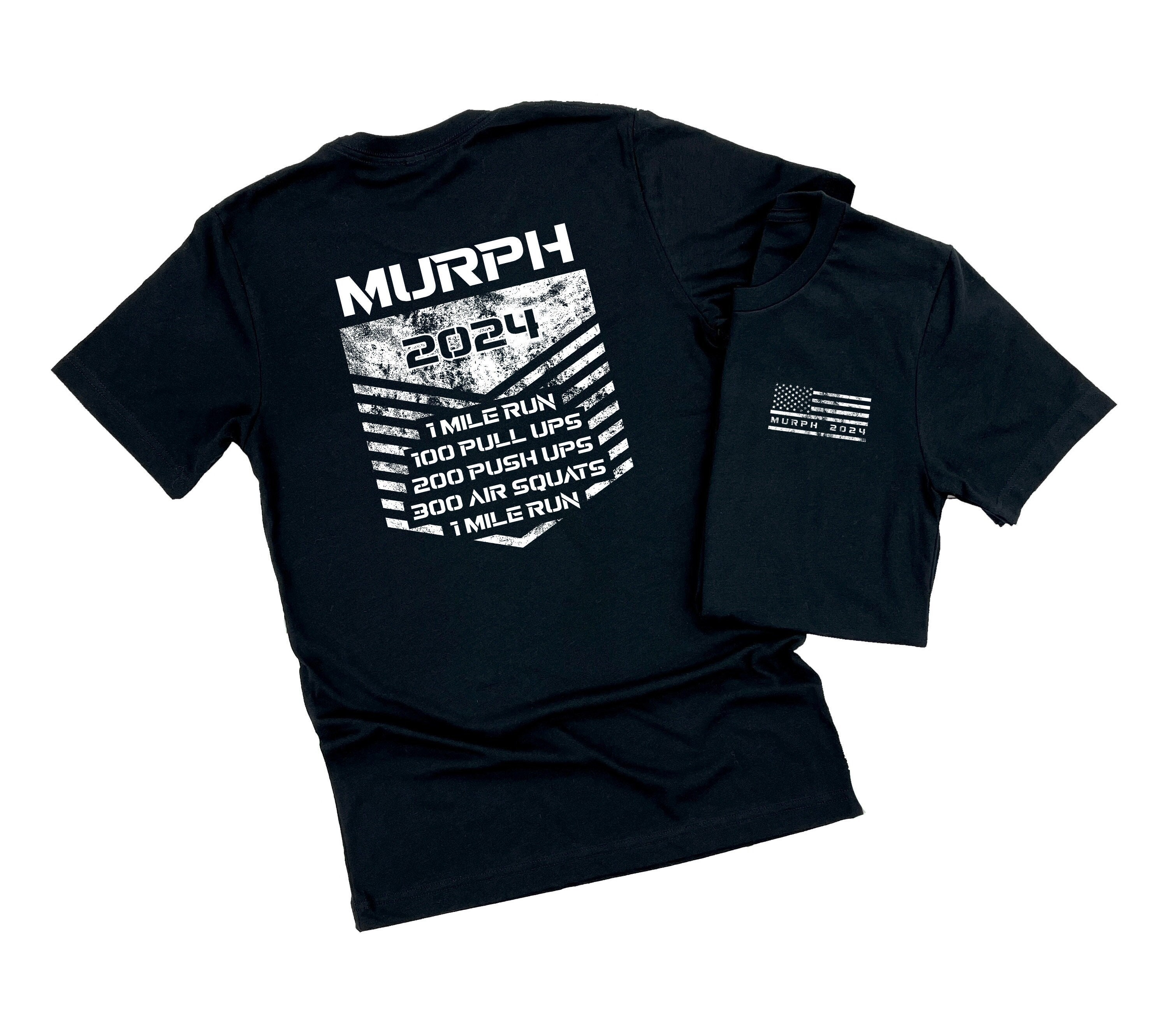 2024 Murph Workout Shirt, Memorial Murph Emblem Shirt Etsy
