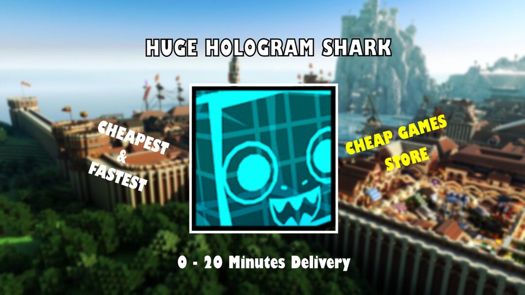 PSX Huge Hologram Shark Pet Simulator X Pet Sim X Etsy
