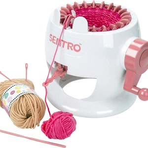 Knituk Knitting Looms Assortment Set of 4. Pink Extra Pegs