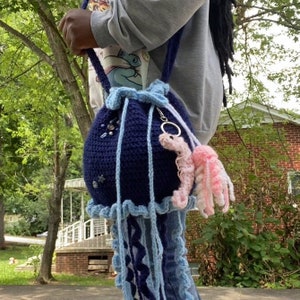 JellyFish Drawstring Bag Pattern