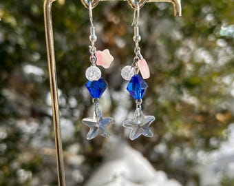 ¡Pendientes "Estrella de invierno" inspirados en Stardew Valley!