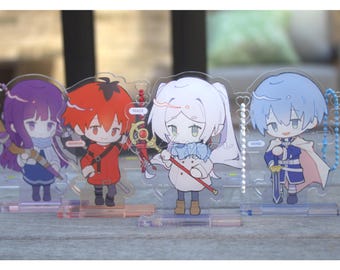 Elf Mage: Acrylic 2-Way 3.5" Keychain / Standee