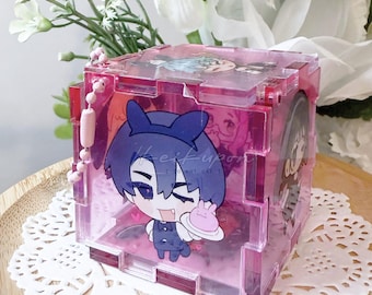 Alien Stage: Bunny Cafe - Cube Puzzle Keychain