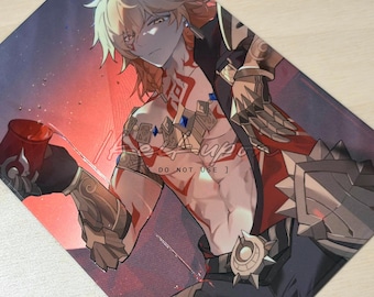 Honkai Star Rail: Mydei - 4x6" UV + Holo Shiny Print