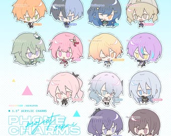Project Sekai - 1.5" Acrylic Phone Charm (Vivid Bad Squad, WxS, 25ji)