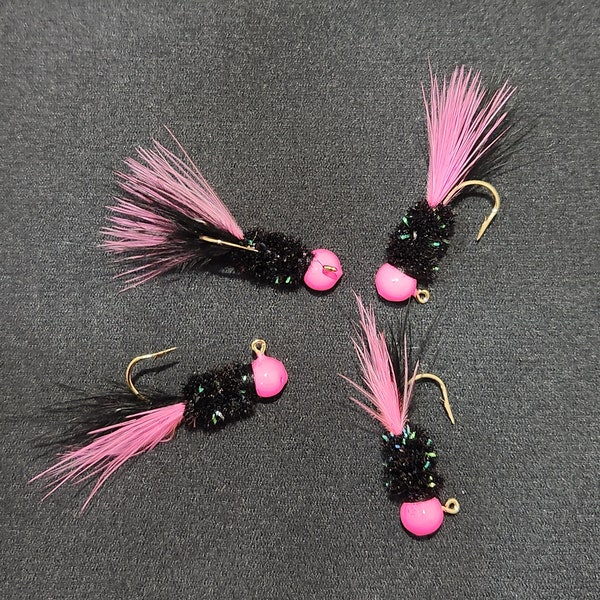 Crappie Hair Jigs Etsy