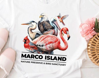 Wonders of Marco Island Shirt - Bird Sanctuary.