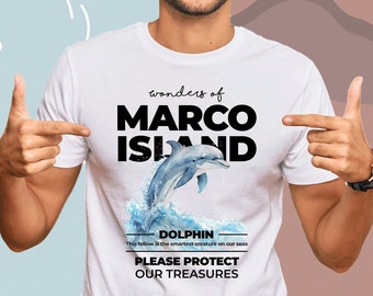 Wonders of Marco Island Shirt - Dolphin.