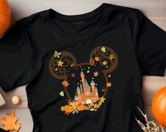 Matching Disney in Fall Shirt, Mickey and Minnie  Shirt, Family Matching Vacation Shirt, Autumn t-shirts.