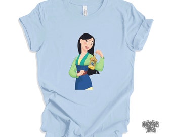 Mulan Disney Princess Shirt, Mulan Shirt, Disney Princess Shirt, Disney Travel Shirt