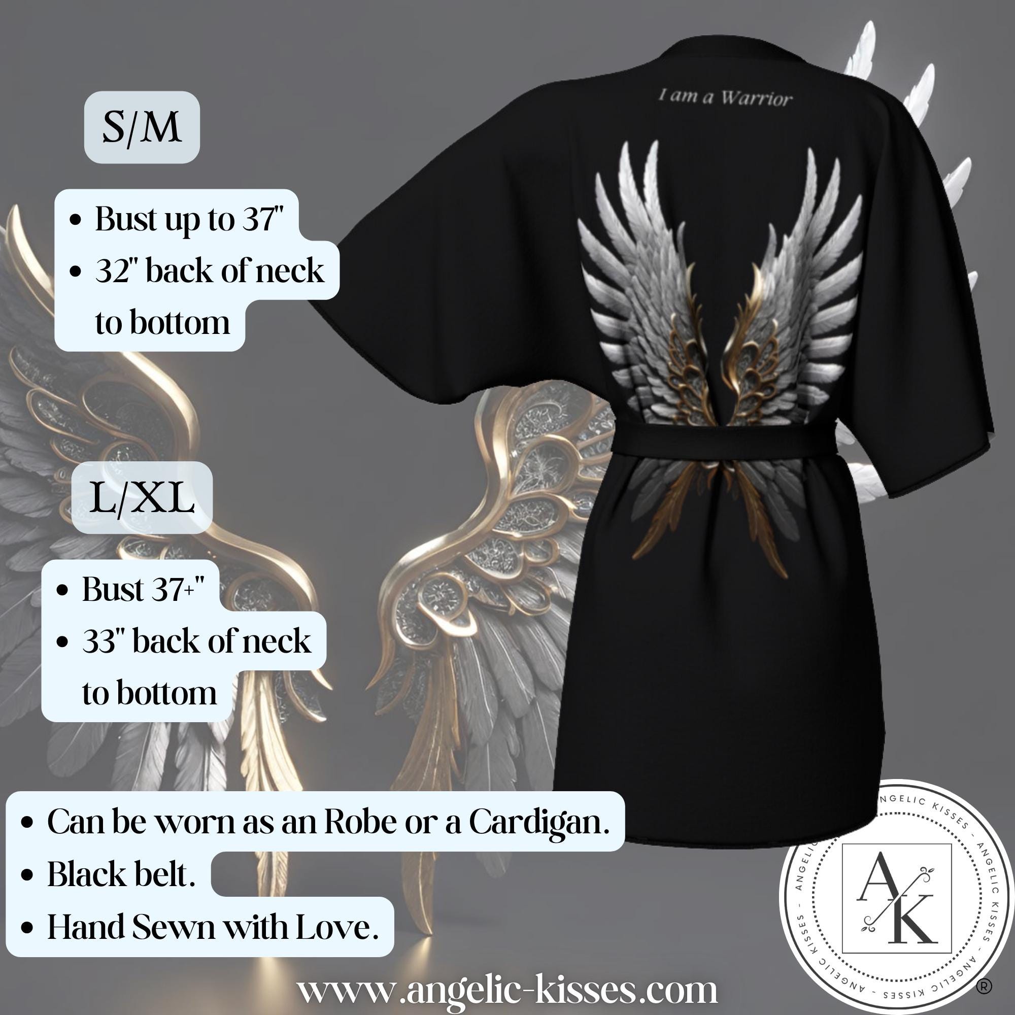 Warrior Angel Robe | Empowerment Robe | Light Warrior | Archangel Robe ...