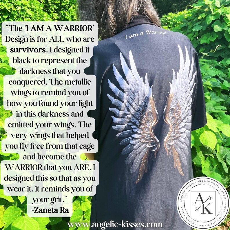 Warrior Angel Robe | Empowerment Robe | Light Warrior | Archangel Robe ...