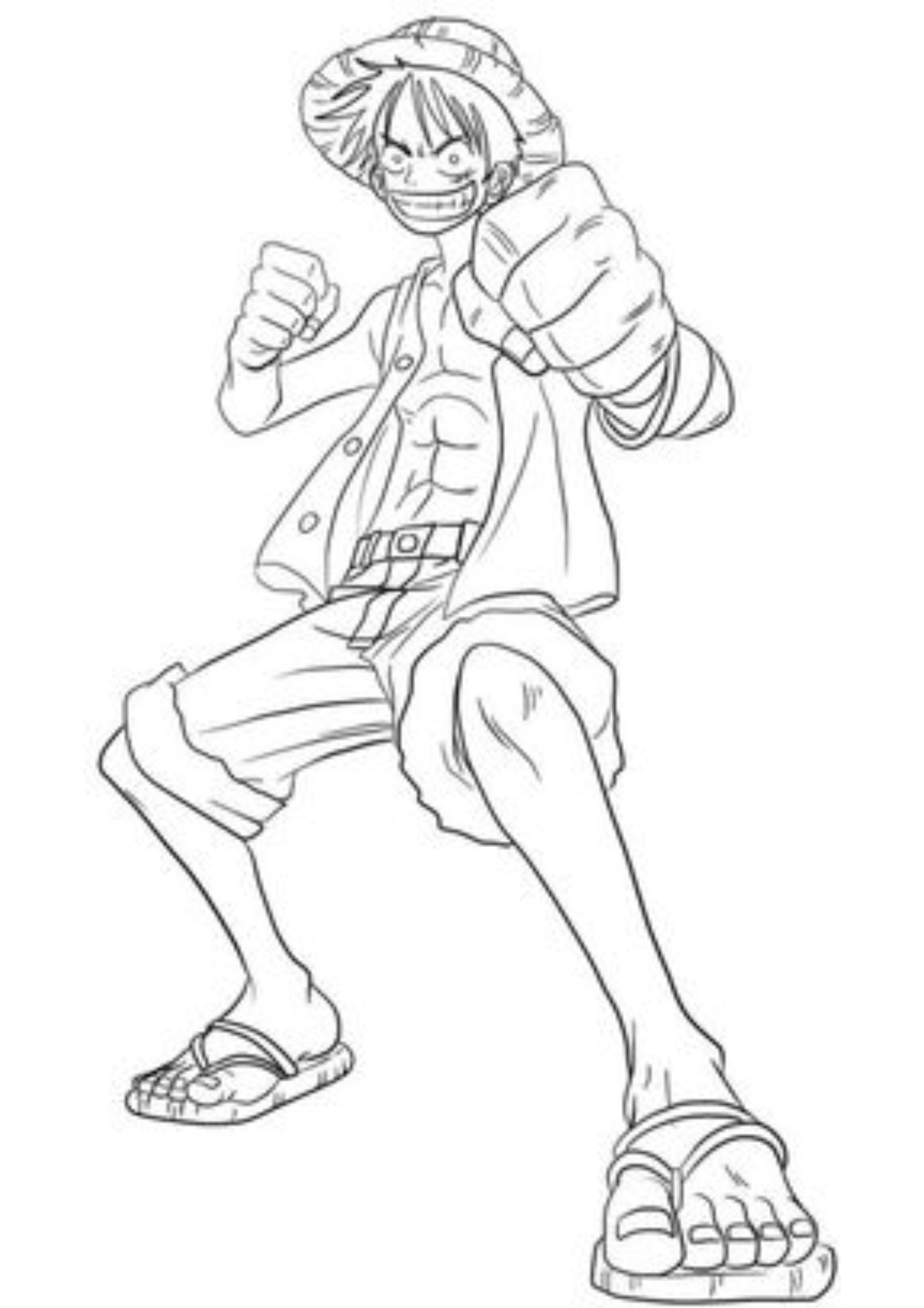 One Piece Coloring Book - Etsy