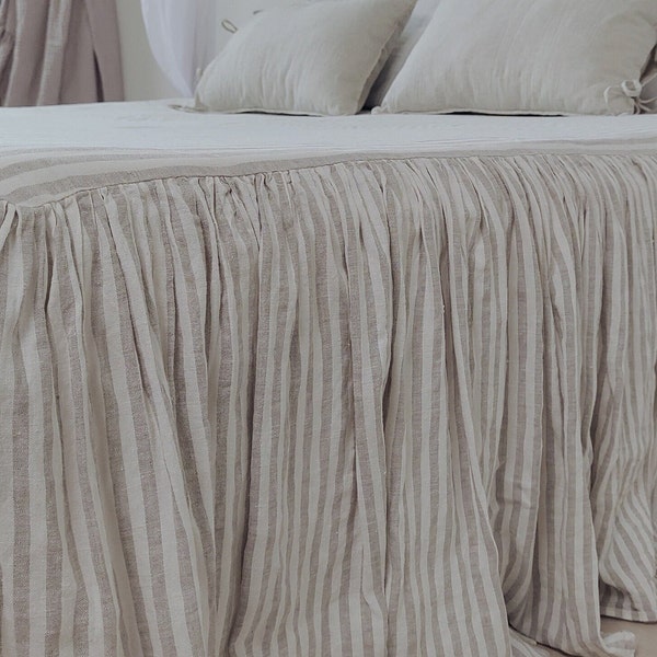 Pleated Bed Skirt Etsy