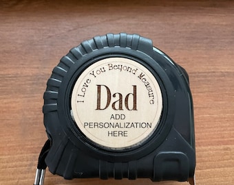 Regalo de cinta métrica del Día del Padre - Personalizado