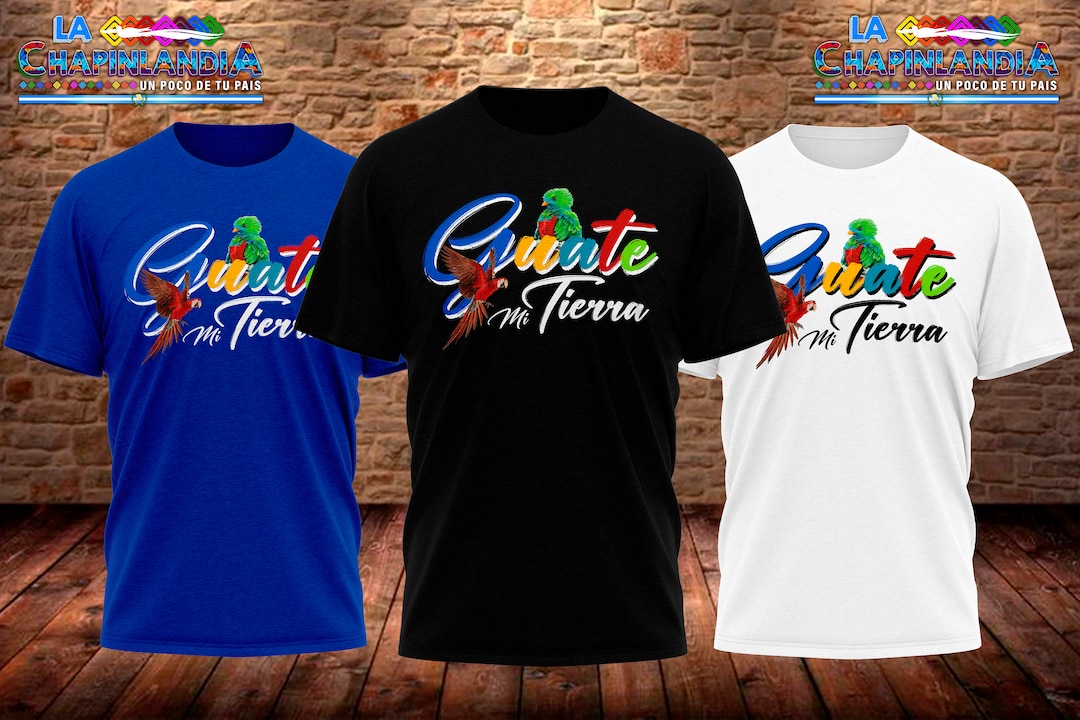 Guatemala Mi Tierra Shirt Playera De Guatemala Etsy