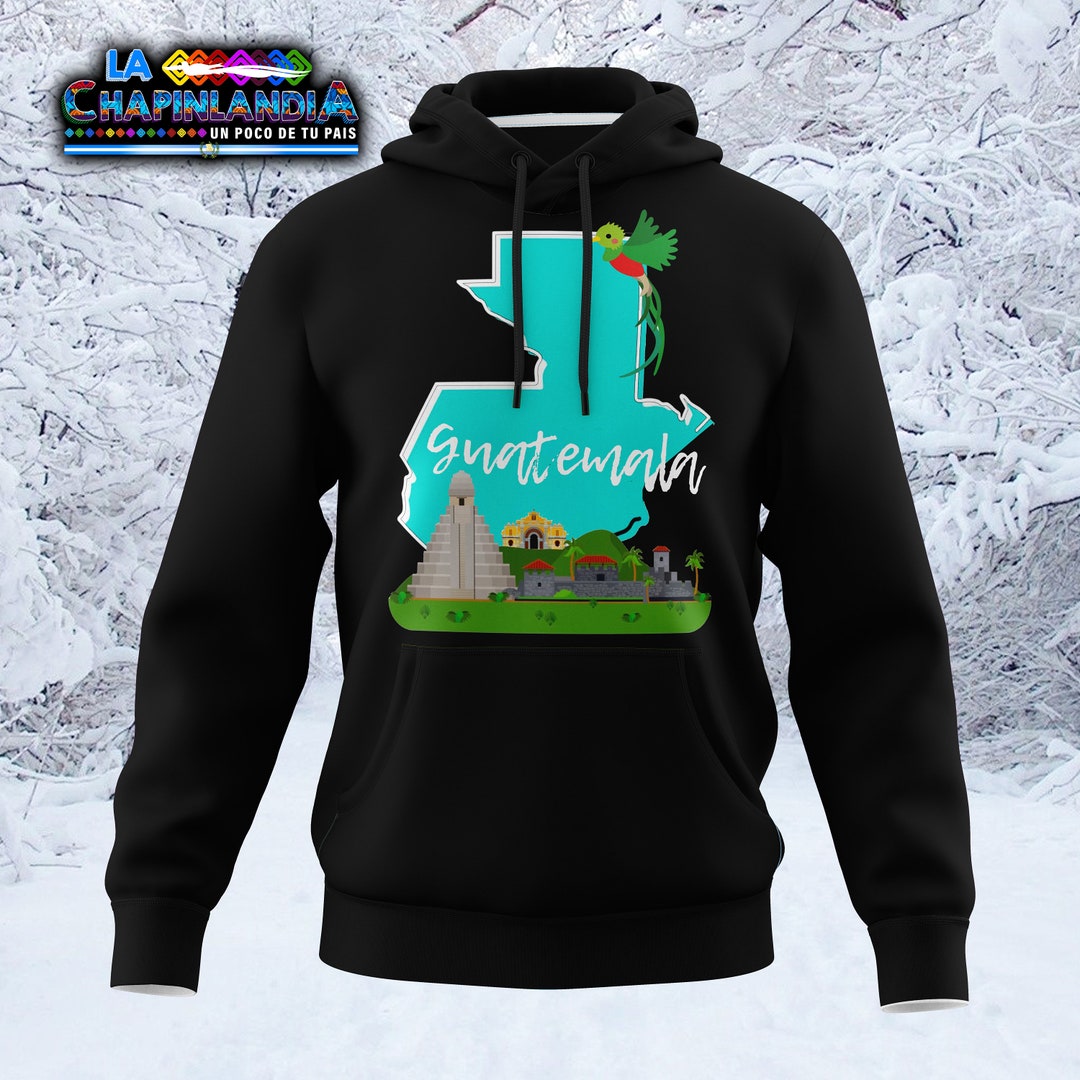 Suéter de Guatemala, Mapa de Guatemala, Suéter Quetzal Etsy México