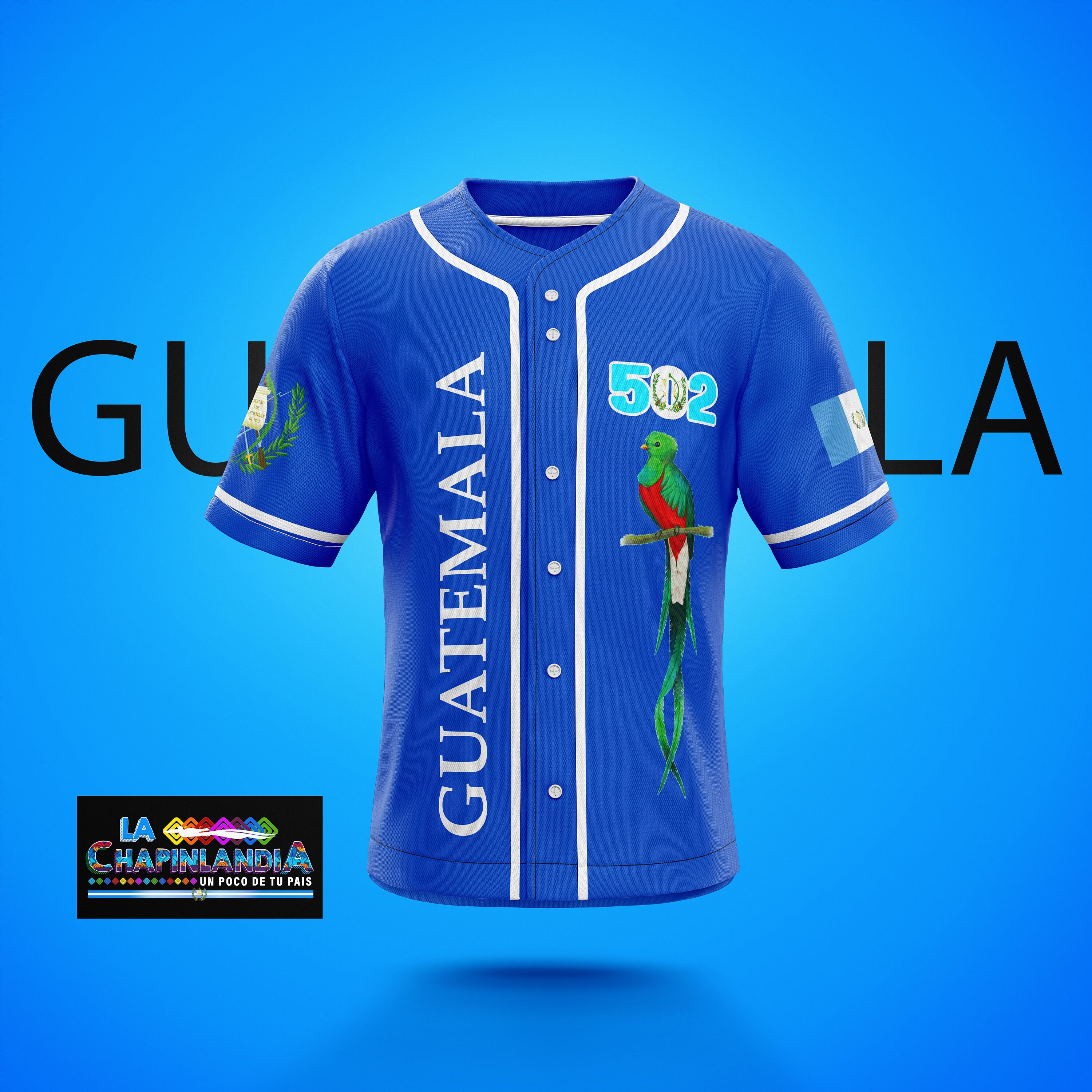 Guatemala Jersey Shirt Playera De Guatemala Etsy