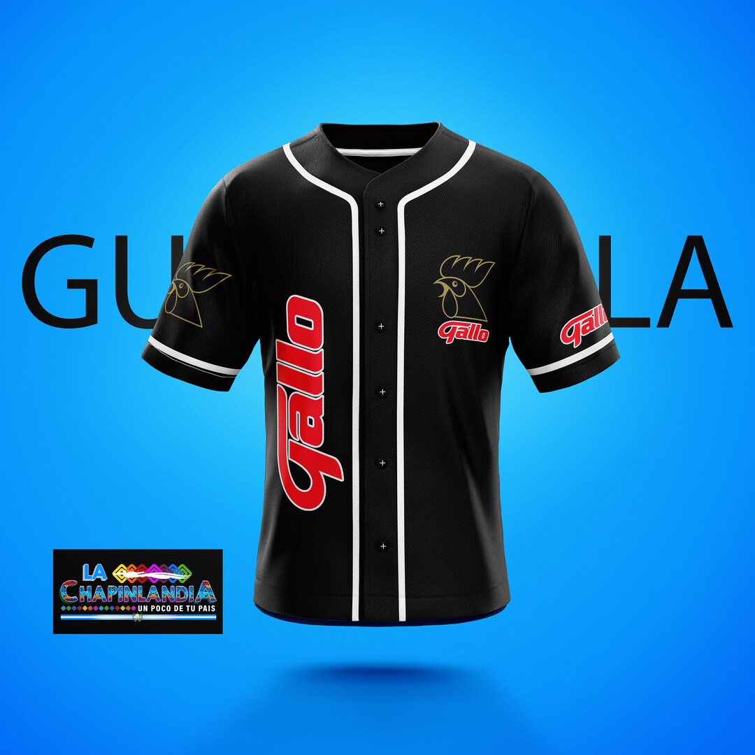 Guatemala Gallo Jersey Shirt Playera De Guatemala Etsy