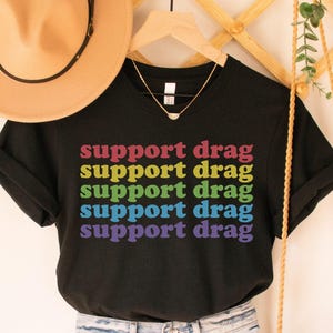 Support Drag is Not a Crime Shirt, Drag shirt, Drag show shirt, Drag queen shirt, Support Drag, Drag king shirt Pride shirt LGBTQ Shirt Mom