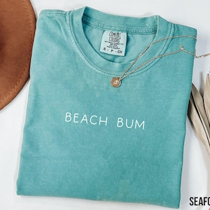 Beach Bum Shirt – Retro Comfort Colors Summer Graphic Tee