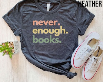 Librarian Shirt - Book Lover Gift, Read More Books Tee, Library Bookworm Graphic