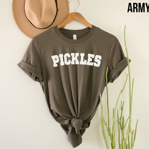 Retro Pickles shirt Canning Season Shirt Pickle Jar Shirt Pickle Lovers Shirt Homemade Pickles Shirt gifts for people who love pickles