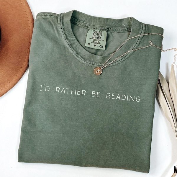 Camiseta del Club de Lectura "Ratón de Biblioteca" - Camiseta Comfort Colors