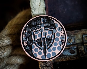 Si Vis Pacem – Para Bellum Coin solid superconductor deep engraved coin