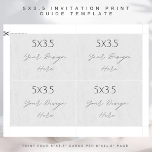 5x3,5 Druckanleitung für Einladungen, druckbare Hochzeitsdetails Karte, Hochzeitsplanung für DIY, druckbare Antwortkarte