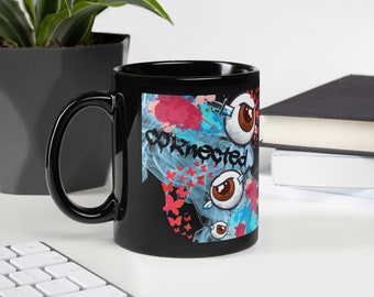 Black Glossy Mug