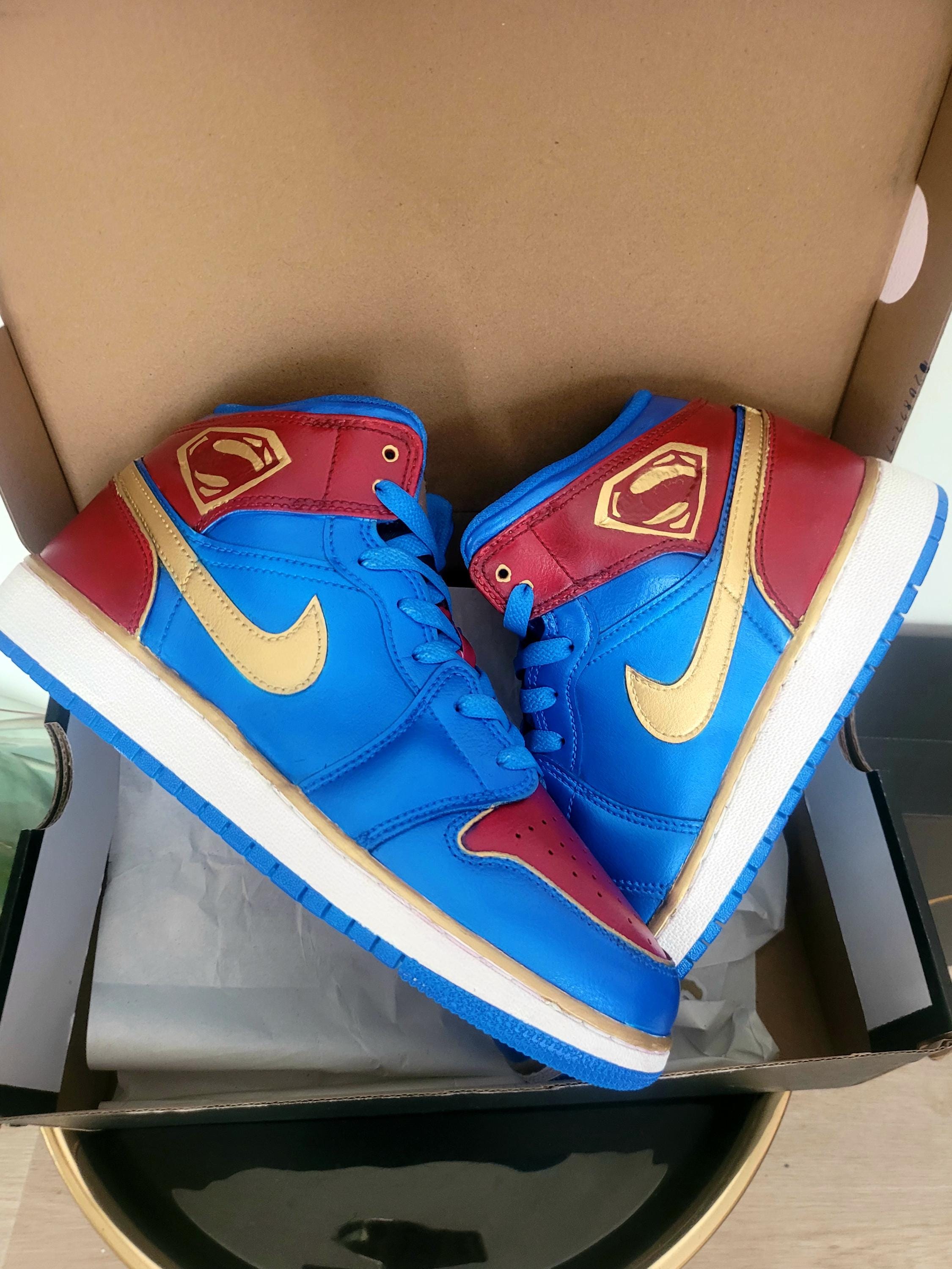 superman jordan shoes