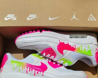 Nike air max 90 custom Neon drip