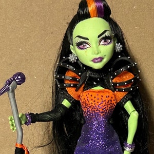 Monster High Doll Casta Fierce, Authentic Mattel Collectible doll, Limited Edition, Monster High Clothes and Accessories, One of a kind,OOAK