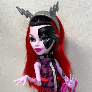 Monster High Doll Operetta Freaky Fusion, Authentic Mattel Collectible Doll, Monster High clothes-Accessories, Monster High Limited Edition
