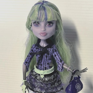 Authentic Mattel Monster High Doll Twyla 13 Wishes, Limited Edition Mattel,Collectible Monster High Dolls, Monster High clothes, Accessories