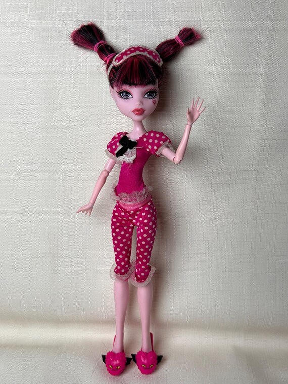 Monster High Doll Draculaura Dead Tired Limited Edition Original Collectible Mattel Monster High Clothes and Accessories One of a Kind Etsy Australia