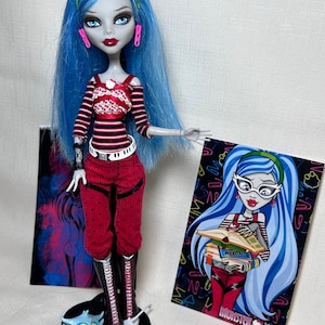 Monster High Doll Ghoulia Yelps Signature G1 Authentic, Mattel ...